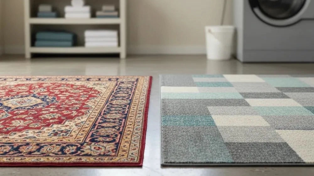 Machine and handwoven carpet washing in Islamshahr