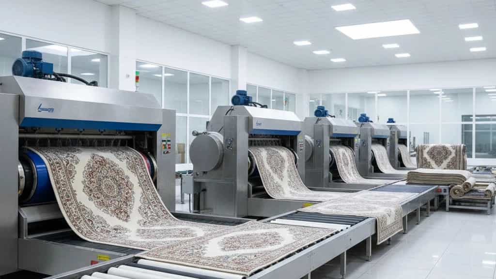 Fully automatic carpet cleaning in Islamshahr
